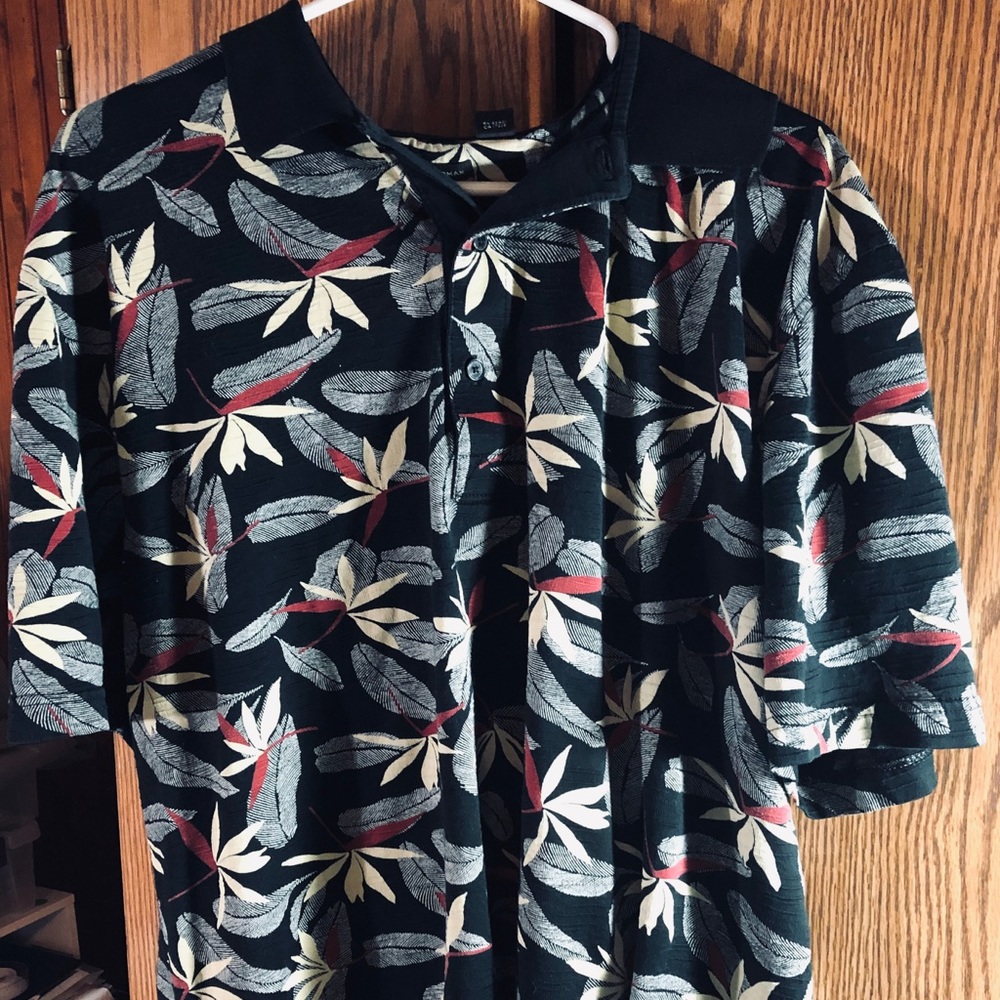Greg Norman Floral Polo